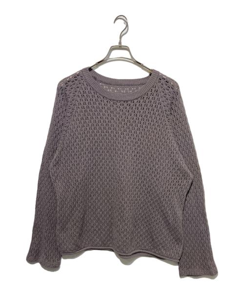 Maison Kinema（メゾン キネマ）Maison Kinema (メゾン キネマ) メッシュニット グレー サイズ:Mの古着・服飾アイテム