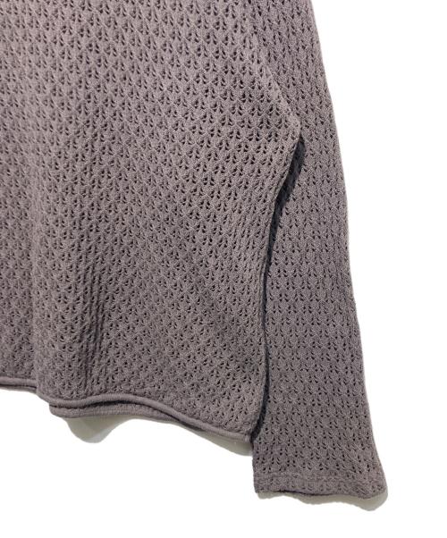 Maison Kinema（メゾン キネマ）Maison Kinema (メゾン キネマ) メッシュニット グレー サイズ:Mの古着・服飾アイテム