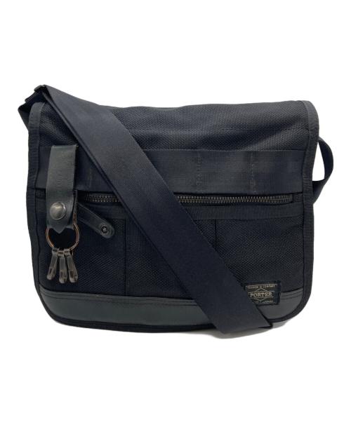 PORTER（ポーター）PORTER (ポーター) HEAT  SHOULDER BAG ブラックの古着・服飾アイテム