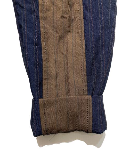 COMME des GARCONS HOMME DEUX（コムデギャルソン オム ドゥ）COMME des GARCONS HOMME DEUX (コムデギャルソン オム ドゥ) 24SS ポリ縮絨 イージーパンツ ネイビー サイズ:XSの古着・服飾アイテム