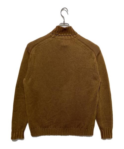 AURALEE（オーラリー）AURALEE (オーラリー) 23AW WASHED FRENCH MERINO KNIT TURTLE ブラウン サイズ:4の古着・服飾アイテム