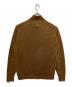 AURALEE (オーラリー) 23AW WASHED FRENCH MERINO KNIT TURTLE ブラウン サイズ:4：18000円