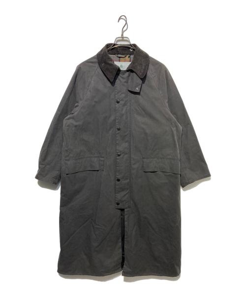Barbour（バブアー）Barbour (バブアー) OS WAX BURGHLEYオイルドコート グレー サイズ:38の古着・服飾アイテム