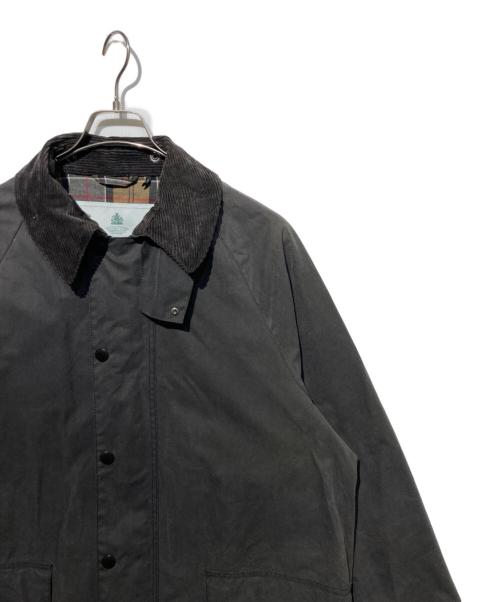 Barbour（バブアー）Barbour (バブアー) OS WAX BURGHLEYオイルドコート グレー サイズ:38の古着・服飾アイテム