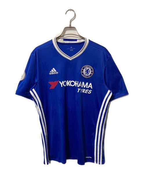 adidas（アディダス）adidas (アディダス) 16/17 チェルシー ゲームシャツ ブルーの古着・服飾アイテム
