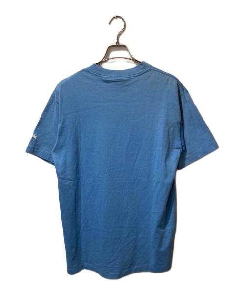 OLD STUSSY（オールドステューシー）OLD STUSSY (オールドステューシー) 90's オールドフォトプリントＴシャツ ブルー サイズ:Mの古着・服飾アイテム