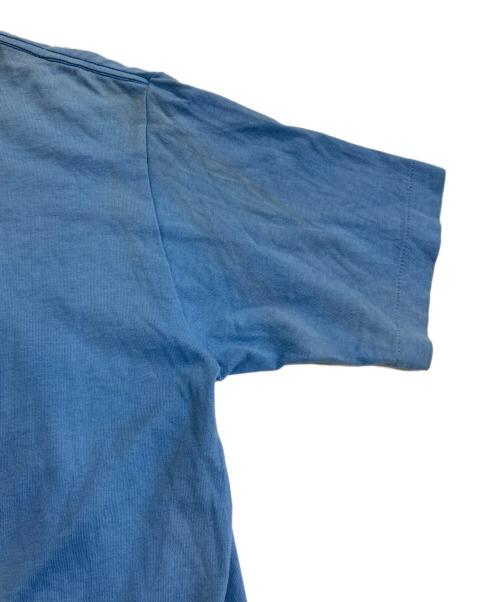 OLD STUSSY（オールドステューシー）OLD STUSSY (オールドステューシー) 90's オールドフォトプリントＴシャツ ブルー サイズ:Mの古着・服飾アイテム