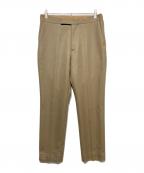 AURALEEオーラリー）の古着「LIGHT MELTON SLACKS」｜ブラウン