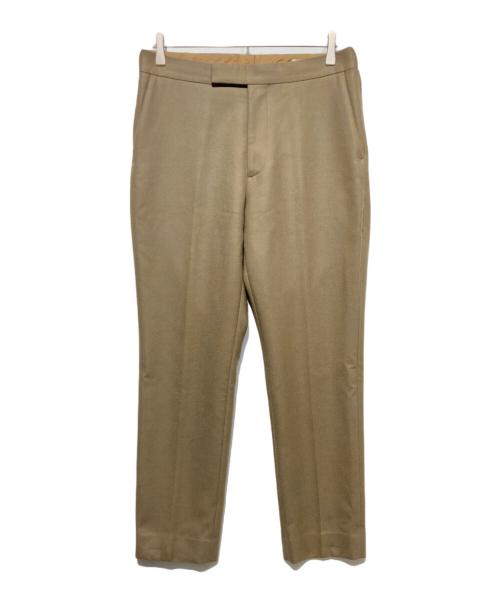 AURALEE（オーラリー）AURALEE (オーラリー) LIGHT MELTON SLACKS ブラウン サイズ:4の古着・服飾アイテム