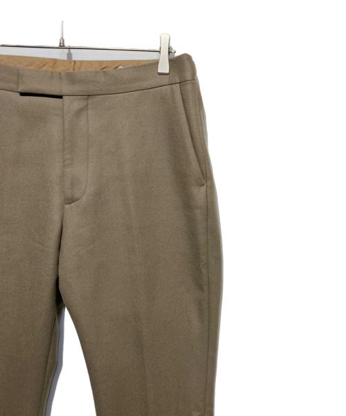 AURALEE（オーラリー）AURALEE (オーラリー) LIGHT MELTON SLACKS ブラウン サイズ:4の古着・服飾アイテム