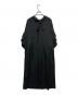 BARNEYS NEWYORK (バーニーズ・ニューヨーク) バックリボンナイロンワンピース ブラック サイズ:FREE：7000円