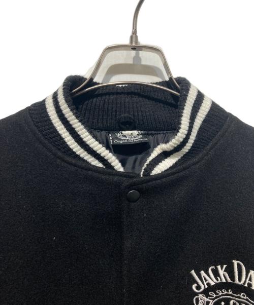 JACK DANIEL（ジャックダニエル）JACK DANIEL (ジャックダニエル) スタジャン ブラック サイズ:不明の古着・服飾アイテム