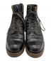 中古・古着 WHITE'S BOOTS (ホワイツブーツ) スモークジャンパー ブーツ ブラック サイズ:7 1/2D：50000円