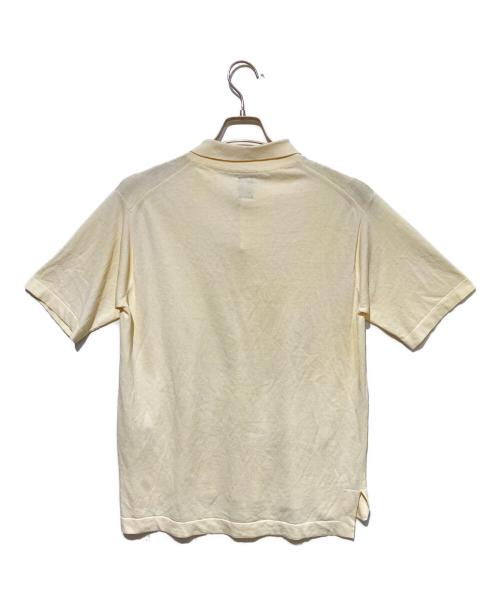 BATONER（バトナ―）BATONER (バトナ―) ポロ半袖プルオーバー アイボリー サイズ:2の古着・服飾アイテム