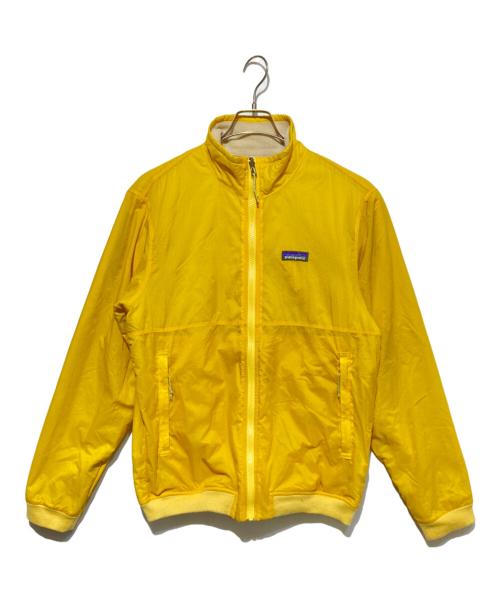 Patagonia（パタゴニア）Patagonia (パタゴニア) Reversible Shelled Microdini Jacket イエロー×ベージュ サイズ:Sの古着・服飾アイテム