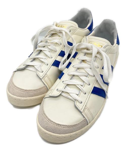 adidas（アディダス）adidas (アディダス) JABBAR LOW Off WHITE Collegiate Royal ローカットスニーカー ホワイト×ブルー サイズ:28.5cmの古着・服飾アイテム