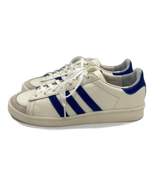 adidas（アディダス）adidas (アディダス) JABBAR LOW Off WHITE Collegiate Royal ローカットスニーカー ホワイト×ブルー サイズ:28.5cmの古着・服飾アイテム