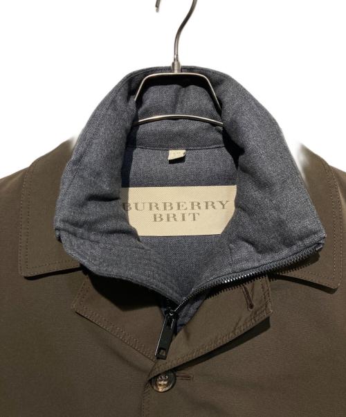 BURBERRY BRIT（バーバリーブリット）BURBERRY BRIT (バーバリーブリット) 3WAYダウンベスト+チェスターコート ブラウン×グレー サイズ:Sの古着・服飾アイテム