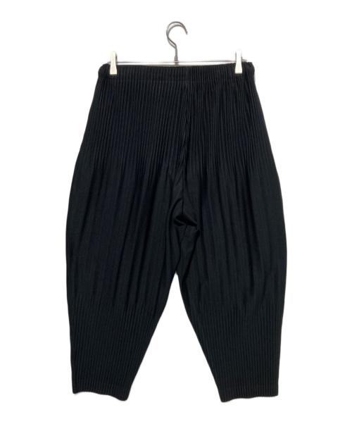 HOMME PLISSE ISSEY MIYAKE（オム プリッセ イッセイ ミヤケ）HOMME PLISSE ISSEY MIYAKE (オム プリッセ イッセイ ミヤケ) 消しプリーツパンツ ブラック サイズ:2の古着・服飾アイテム