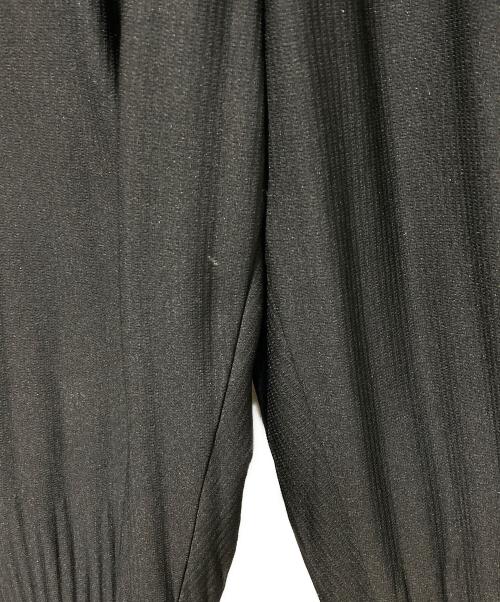 HOMME PLISSE ISSEY MIYAKE（オム プリッセ イッセイ ミヤケ）HOMME PLISSE ISSEY MIYAKE (オム プリッセ イッセイ ミヤケ) 消しプリーツパンツ ブラック サイズ:2の古着・服飾アイテム