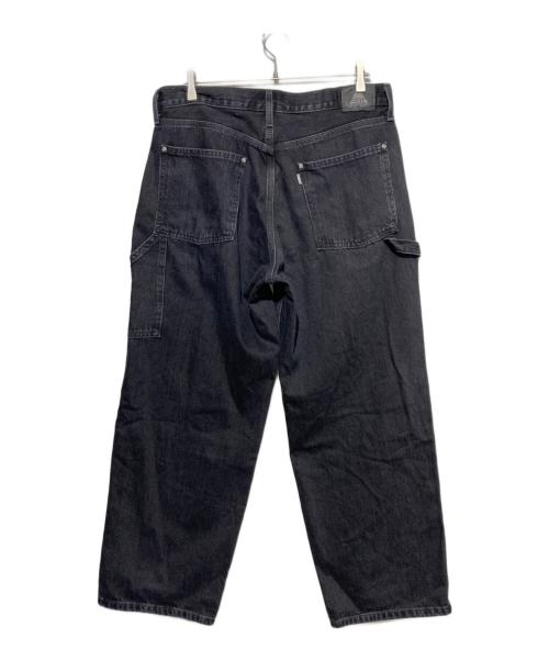 LEVI'S（リーバイス）LEVI'S (リーバイス) バギーデニムパンツ ブラック サイズ:W34　L30の古着・服飾アイテム