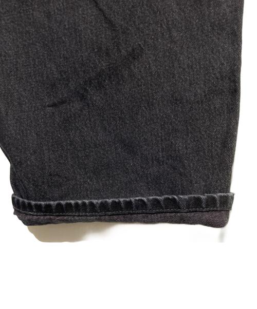 LEVI'S（リーバイス）LEVI'S (リーバイス) バギーデニムパンツ ブラック サイズ:W34　L30の古着・服飾アイテム