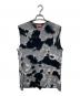 DIESEL（ディーゼル）の古着「ノースリーブカットソー」｜ブラック×グレー