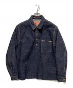 F.O.B FACTORYエフオービー ファクトリー）の古着「G-3デニムプルオーバージャケット」｜インディゴ