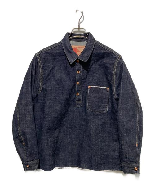 F.O.B FACTORY（エフオービー ファクトリー）F.O.B FACTORY (エフオービー ファクトリー) G-3デニムプルオーバージャケット インディゴ サイズ:36の古着・服飾アイテム