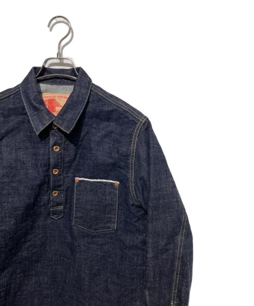F.O.B FACTORY（エフオービー ファクトリー）F.O.B FACTORY (エフオービー ファクトリー) G-3デニムプルオーバージャケット インディゴ サイズ:36の古着・服飾アイテム