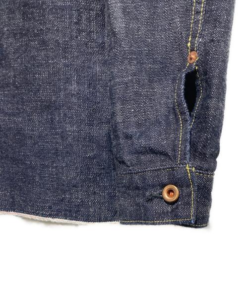 F.O.B FACTORY（エフオービー ファクトリー）F.O.B FACTORY (エフオービー ファクトリー) G-3デニムプルオーバージャケット インディゴ サイズ:36の古着・服飾アイテム
