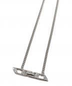 DIESELディーゼル）の古着「シルバーネックレス」