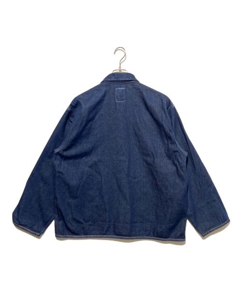 DANTON（ダントン）DANTON (ダントン) DENIM SHIRT JACKET インディゴ サイズ:40の古着・服飾アイテム