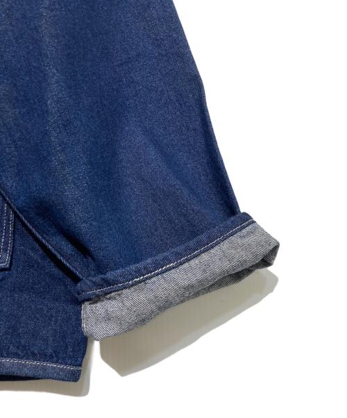 DANTON（ダントン）DANTON (ダントン) DENIM SHIRT JACKET インディゴ サイズ:40の古着・服飾アイテム