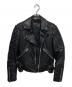 ALL SAINTS（オールセインツ）の古着「ダブルライダースジャケット」｜ブラック
