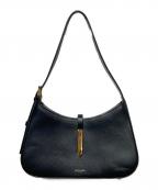 DEMELLIERデメリエー）の古着「TOKYO/トウキョウ レザーショルダーバッグ」｜ブラック