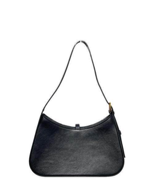 DEMELLIER（デメリエー）DEMELLIER (デメリエー) TOKYO/トウキョウ レザーショルダーバッグ ブラックの古着・服飾アイテム