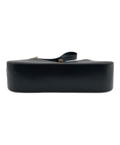 DEMELLIER（デメリエー）DEMELLIER (デメリエー) TOKYO/トウキョウ レザーショルダーバッグ ブラックの古着・服飾アイテム