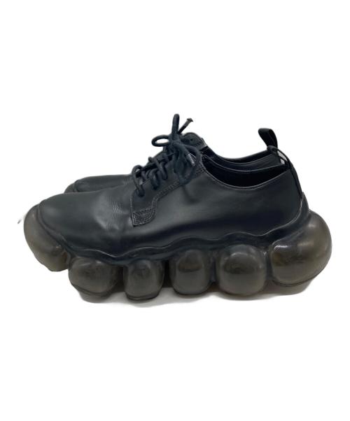 grounds（グラウンズ）grounds (グラウンズ) TARO HORIUCHI (タロウホリウチ) スニーカー ブラック サイズ:27.5cmの古着・服飾アイテム