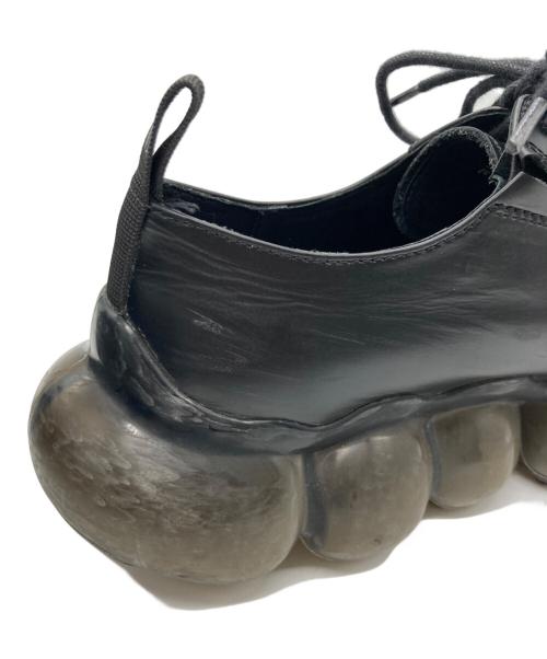 grounds（グラウンズ）grounds (グラウンズ) TARO HORIUCHI (タロウホリウチ) スニーカー ブラック サイズ:27.5cmの古着・服飾アイテム