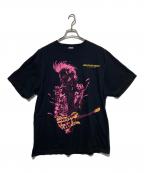 PSYCHO VISIONサイコビジョン）の古着「プリントTシャツ」｜ブラック