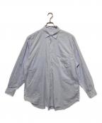 COMOLIコモリ）の古着「ツイル コモリシャツ」｜SAX