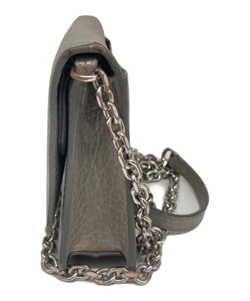 Maison Margiela（メゾンマルジェラ）Maison Margiela (メゾンマルジェラ) チェーンウォレット グレーの古着・服飾アイテム