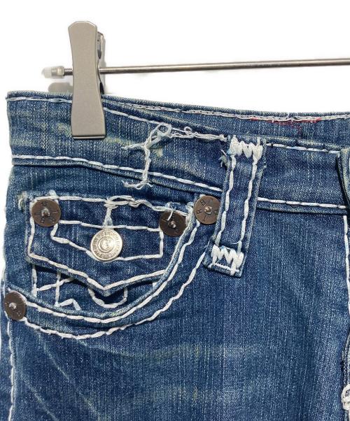 TRUE RELIGION（トゥルー レリジョン）TRUE RELIGION (トゥルー レリジョン) JOEY SUPER T デニムパンツ インディゴ サイズ:27の古着・服飾アイテム