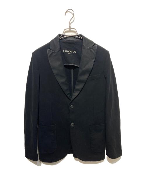 CIRCOLO 1901（チルコロ1901）Circolo 1901 (チルコロ1901) 2Bジャケット ブラック サイズ:不明の古着・服飾アイテム