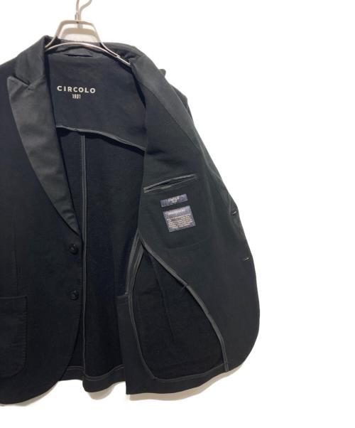 CIRCOLO 1901（チルコロ1901）Circolo 1901 (チルコロ1901) 2Bジャケット ブラック サイズ:不明の古着・服飾アイテム