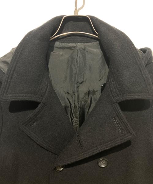 Junhashimoto（ジュンハシモト）junhashimoto (ジュンハシモト) メルトンコート ブラック サイズ:不明の古着・服飾アイテム