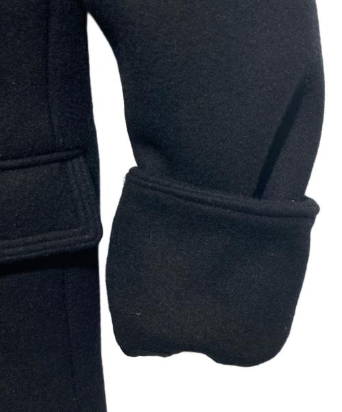 Junhashimoto（ジュンハシモト）junhashimoto (ジュンハシモト) メルトンコート ブラック サイズ:不明の古着・服飾アイテム