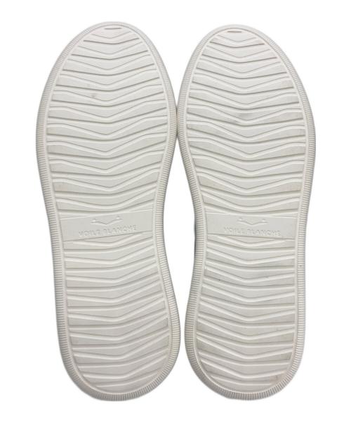 VOILE BLANCHE（ボイルブランシェ）VOILE BLANCHE (ボイルブランシェ) ローカットスニーカー ホワイト サイズ:39の古着・服飾アイテム