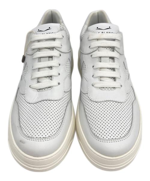 VOILE BLANCHE（ボイルブランシェ）VOILE BLANCHE (ボイルブランシェ) ローカットスニーカー ホワイト サイズ:39の古着・服飾アイテム